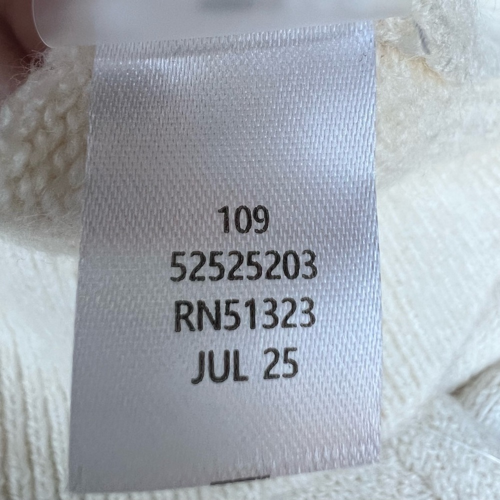Vince Camuto Cream Short Sleeve Office Sweater Timeless NWT Nordstrom Capsule XL - Picture 12 of 13